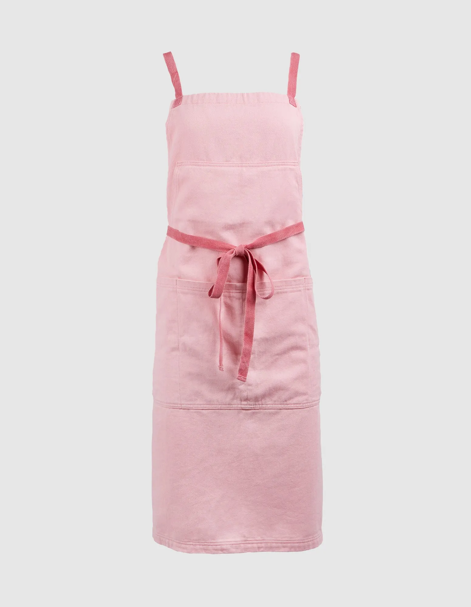 Elm Pink Denim Apron