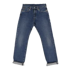 New Sample Levis 501 Distressed Selvedge Denim Jeans