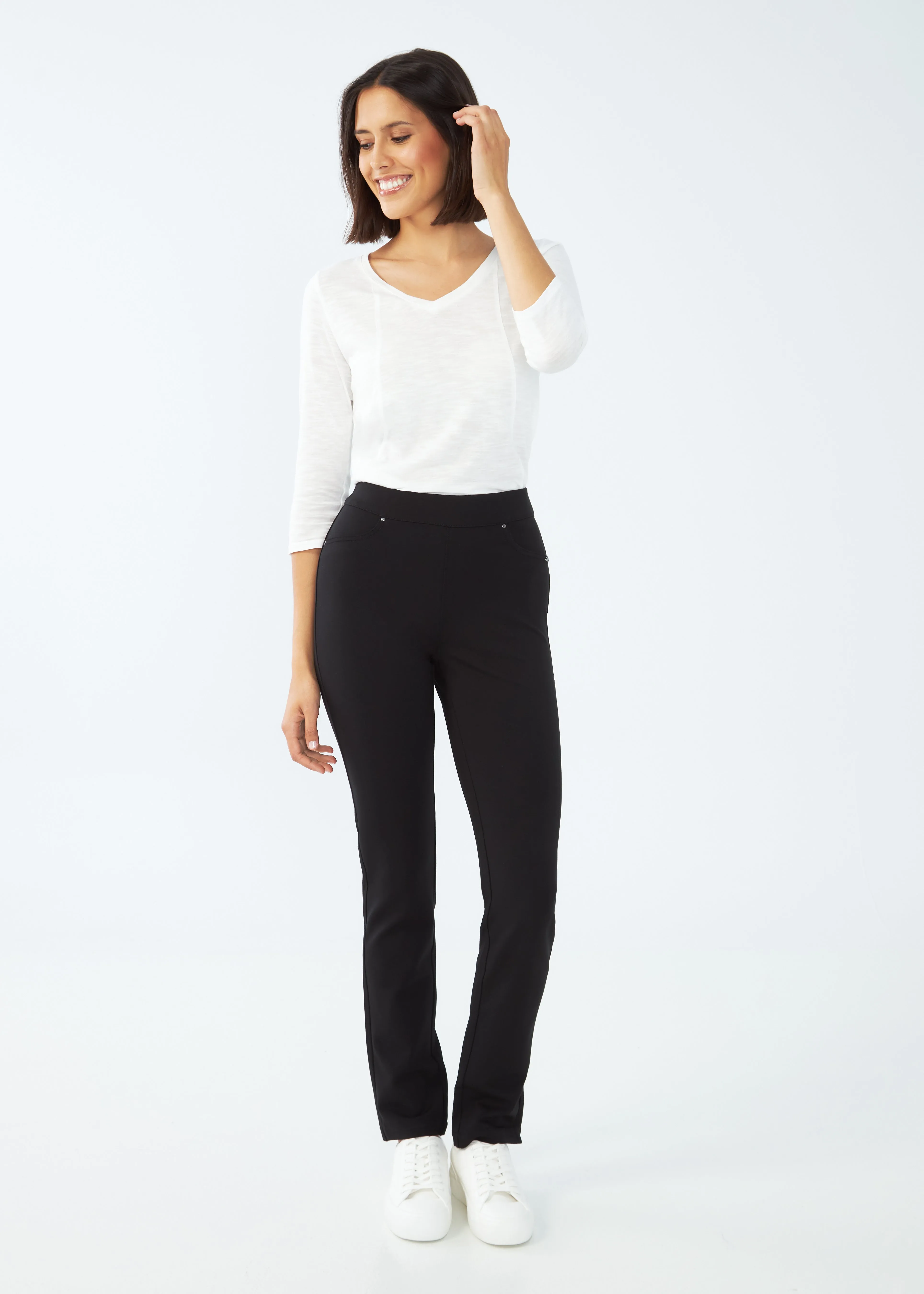 Pull On Slim Jegging