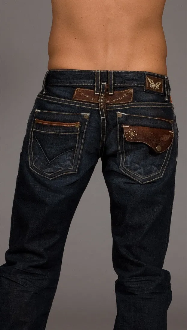 Robin's Jeans Leather Studded Appliques
