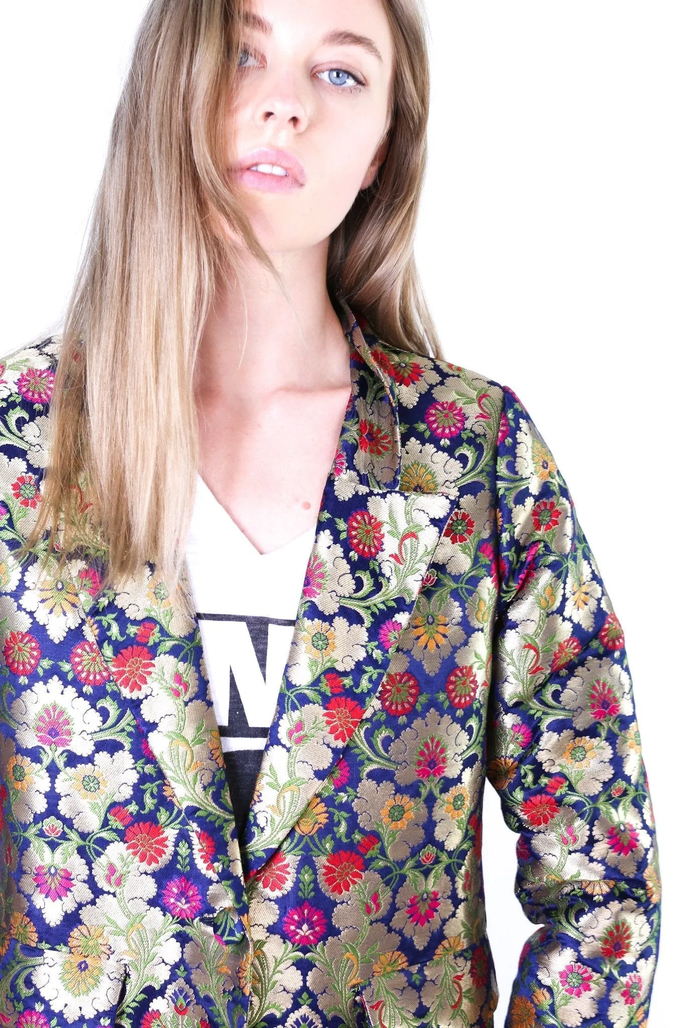 SILK BLAZER JACKET MAXINE