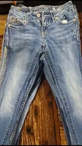 Y2K Missme Denim Jeans - Emroidered Pants